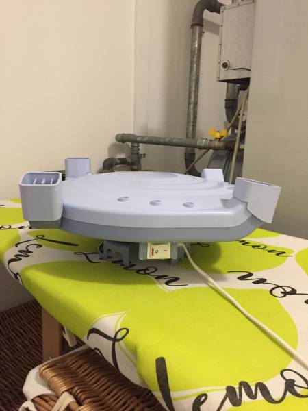 The clothes dryer is also appreciated at Silvia's in Italy