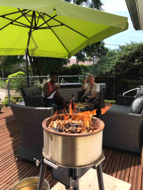 A convivial brazier: the QAÏTO Camping