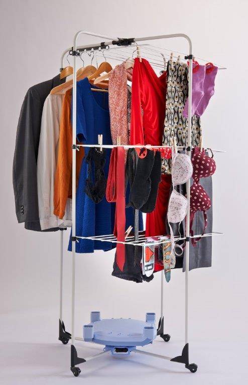 Drying laundry for the whole family in 3 hours