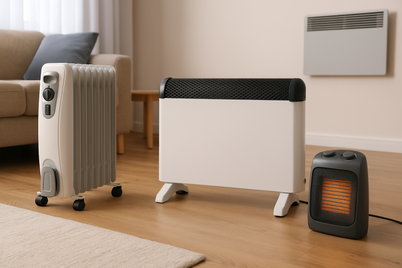 Which Economical Auxiliary Heating to Choose for a 30 m² Room ?