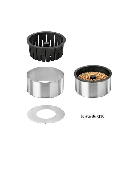 Composition of the pellet burner Q10