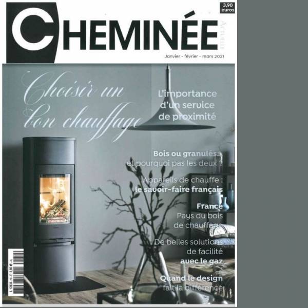 Cover page of the Cheminée Actuelle magazine from January 2020