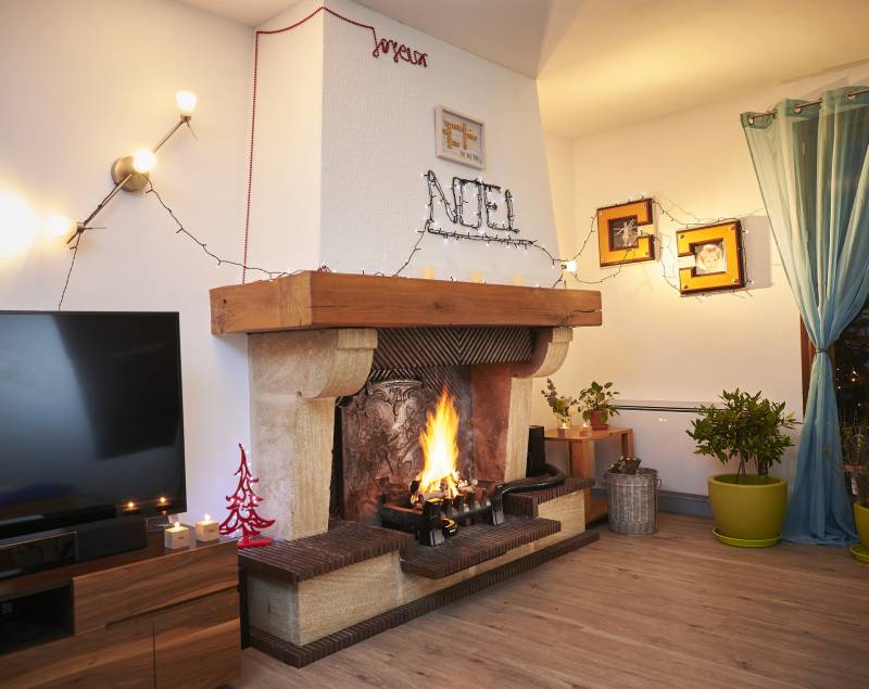Heat recovery system EQUATAIR Turbo in a 70m² living room