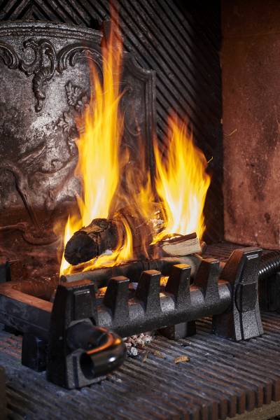 A beautiful blaze, efficient and warm, with EQUATAIR!