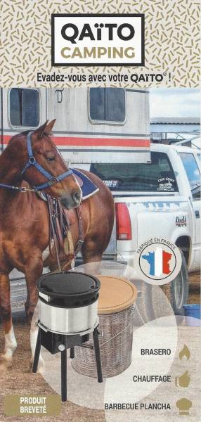 A barbecue for motorhome or van