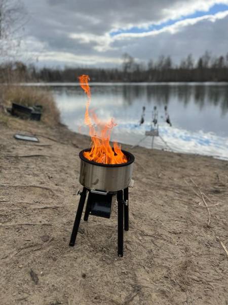 Fishing: the brazier that keeps you company: QAÏTO Camping