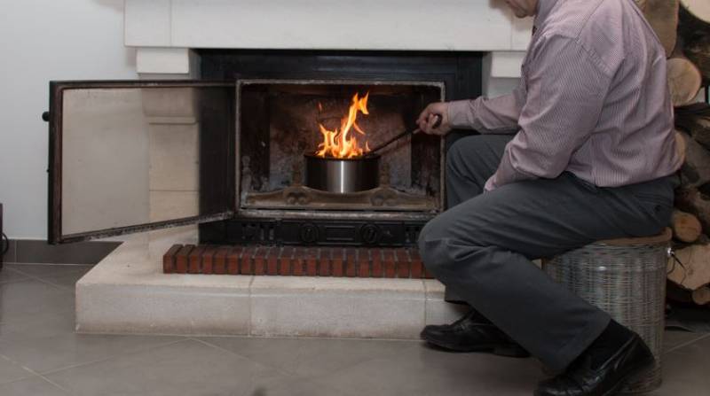 Economical auxiliary heating for a house in Berlin